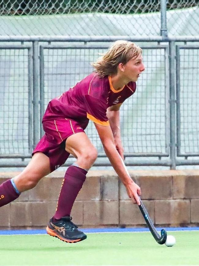 Souths Hockey Club gun Lachlan Fry is one of the best juniors coming through the ranks in Cairns. Picture: Supplied