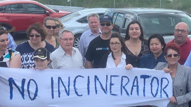 Members of the No Incinerator for Western Sydney group.