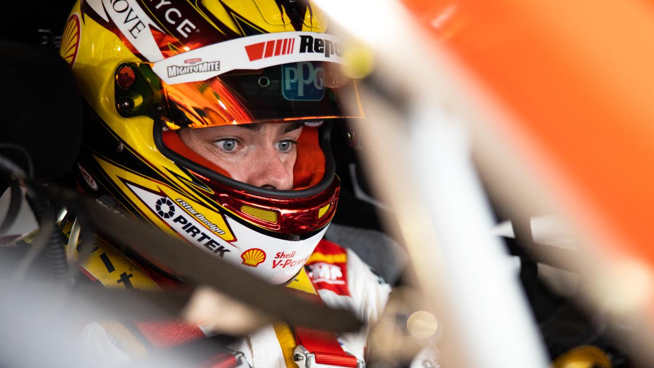 McLaughlin does his talking best behind the wheel, says Courtney. Picture: Daniel Kalisz