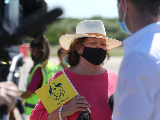 Swimming Australia patron Gina Rinehart. Picture: Matthew McInerney