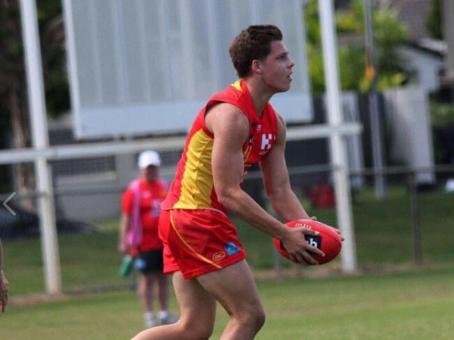 Gold Coast Suns academy player Josh Gore.