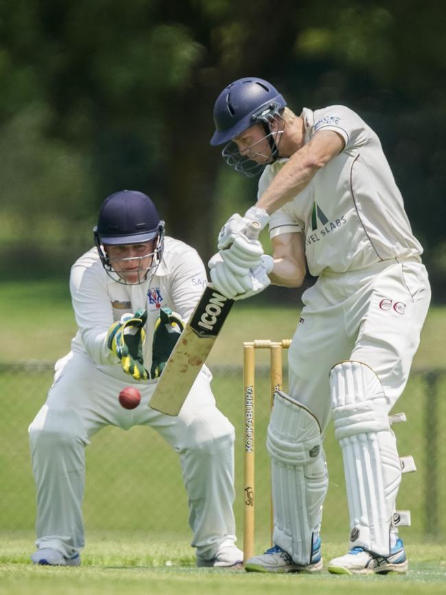 Luke Jackson batting for Red Hill.