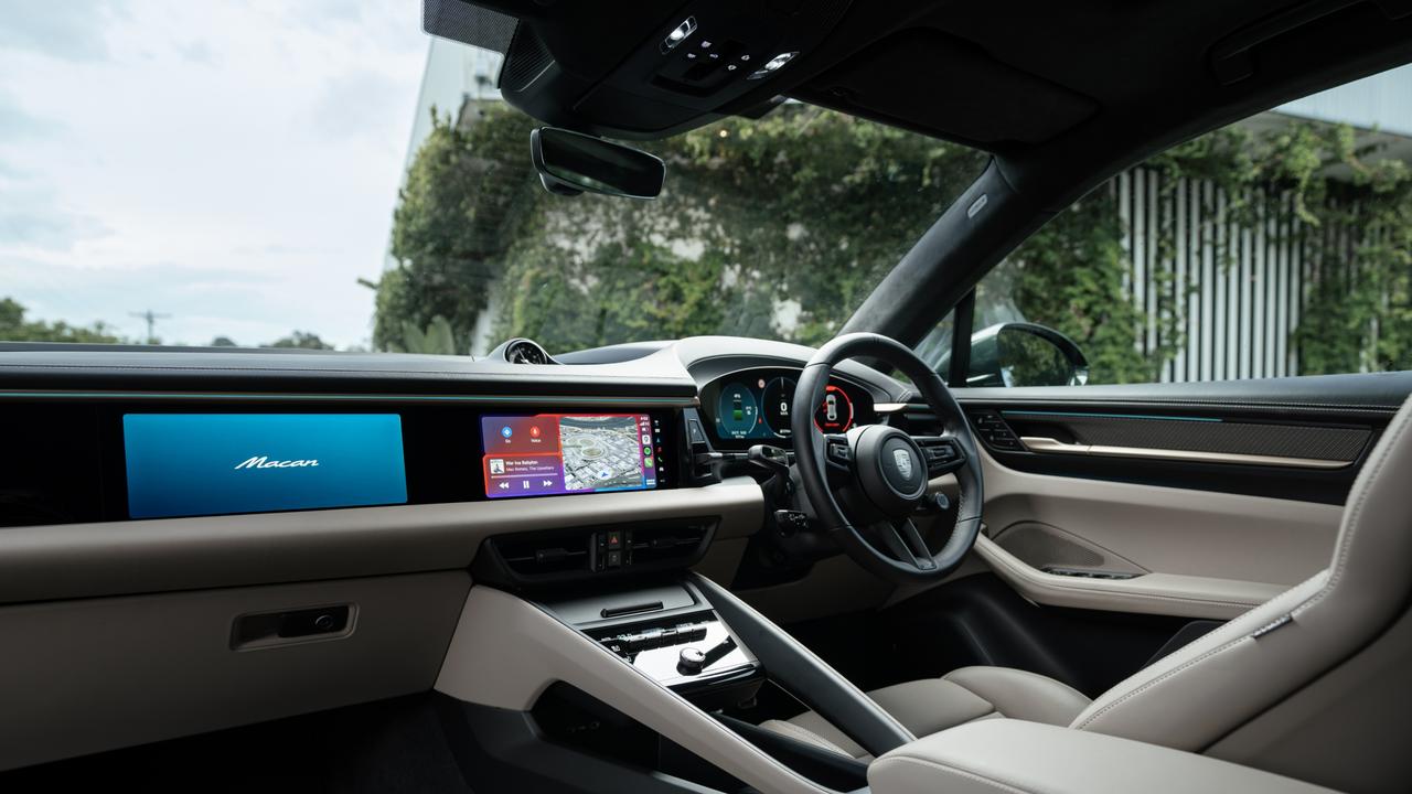 An optional touchscreen within the dashboard for the passenger is easy to use and displays a range of information such as maps, streaming content and access to music. Picture: Supplied