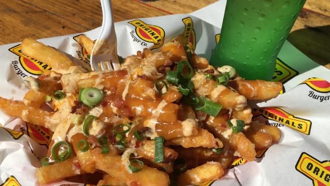 Loaded fries. Picture: Jenifer Jagielski.