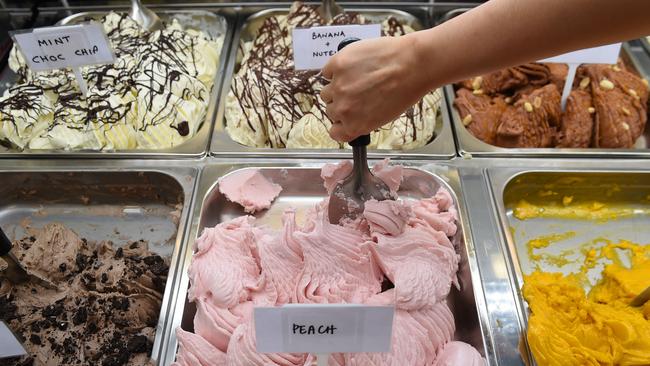 Paradise Gelato has opened in Cheltenham. Picture: Josie Hayden