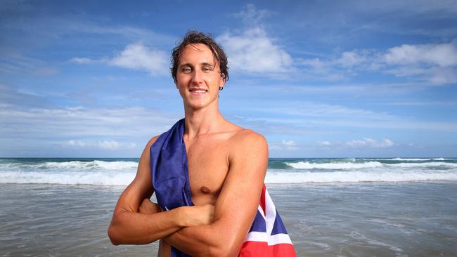 Champion swimmer Cameron McEvoy. Picture: Adam Head