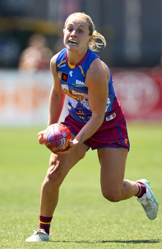 Isabel Dawes is free to play for the Lions in their preliminary final. Picture: Quinn Rooney/Getty Images.