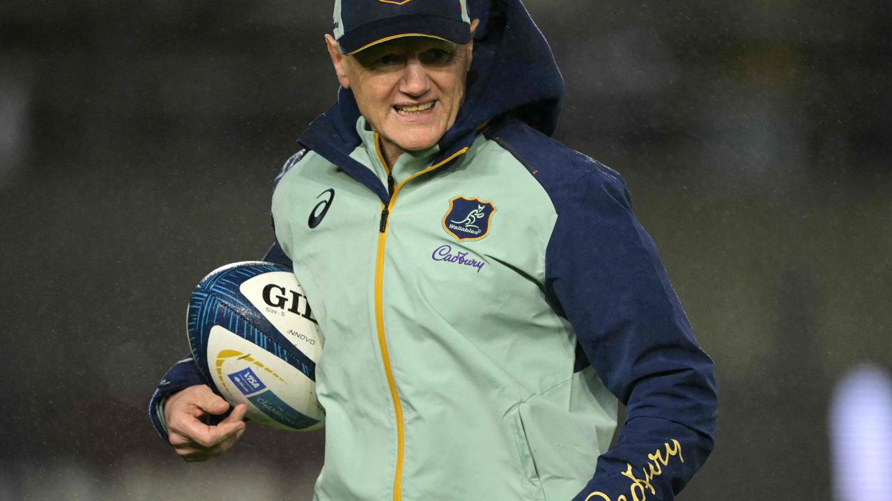 Wallabies coach Joe Schmidt has largely kept his squad intact for the Bledisloe Cup. Picture: Juan Mabromata / AFP