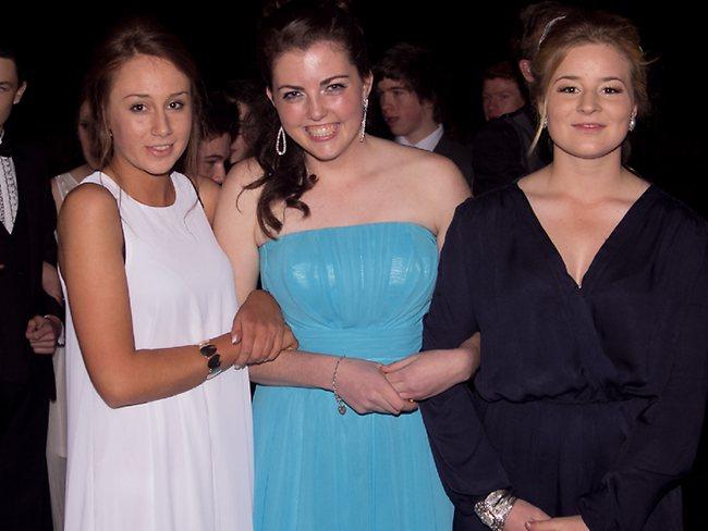 Erica Haskin, Amelia Fry and Jessica Price. Picture: Andrew Zielinski
