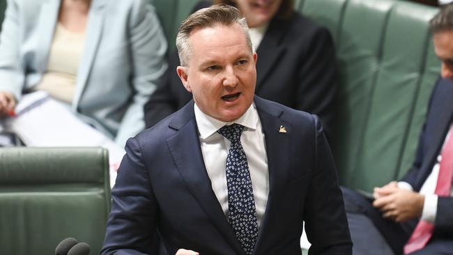 Climate Change and Energy Minister Chris Bowen. Picture: NCA NewsWire/Martin Ollman