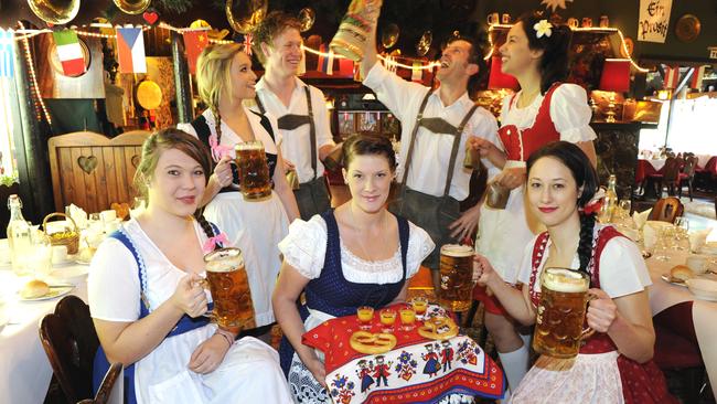 The Cuckoo hosts Oktoberfest, a very popular event in the hills attracting people from all over Melbourne. Picture: HWT