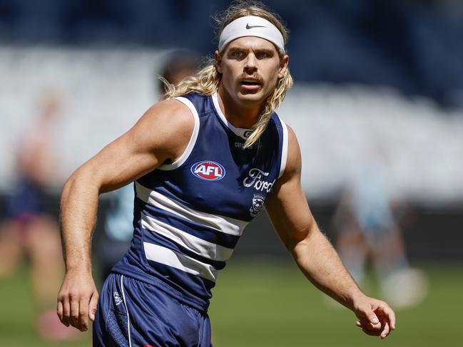 Bailey Smith was the Cats’ boom recruit this off-season. Picture: Michael Klein