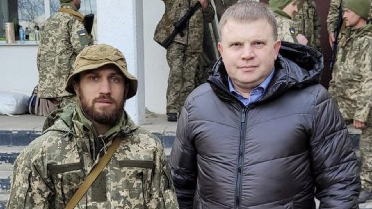 Vasiliy Lomachenko (left) is fighting for Ukraine.