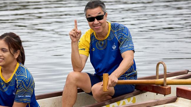 George Louie of Queens Park has been honoured with a Distinguished Long Service Award for his contribution to Dragon Boat racing.