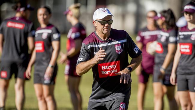 Gillmeister during Maroons camp on the Gold Coast. Picture: Jerad Williams