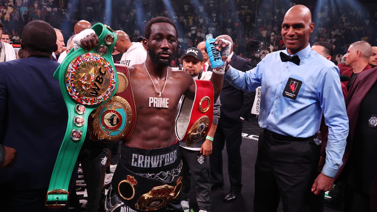 US superstar Terence Crawford has wanted to face Tim Tszyu for quite some time. (Photo by Al Bello/Getty Images)