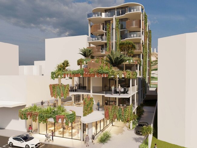 The development planned for 71 The Strand. Photo: Warburton Investments.