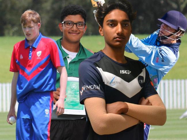 A collage of players taking part in the 2024/25 SG Moore Cup. Picture: supplied