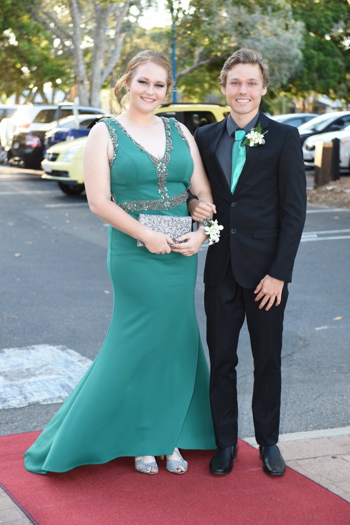 Hervey Bay High formal at the Waterfront - Kealeigh and Samson Steinhardt. Picture: Alistair Brightman