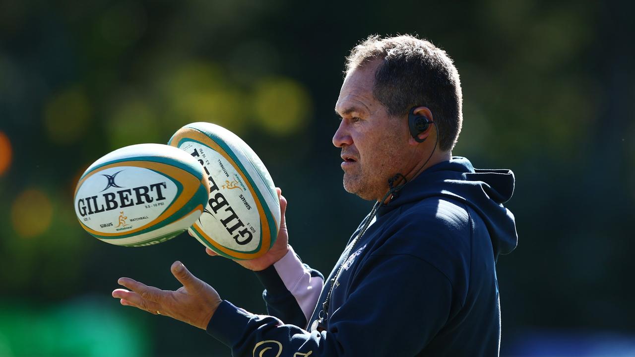 Wallabies coach Dave Rennie wants more options at flyhalf. Picture: Chris Hyde/Getty Images