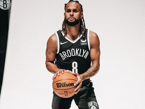 Patty Mills in Brooklyn Nets uniform. Source: Instagram