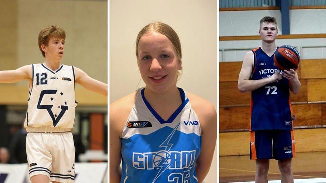 Corey Hastings (Southern Peninsula), Lucy Howard (Bellarine) and Lucas Impey (Ballarat). Photos: Supplied.