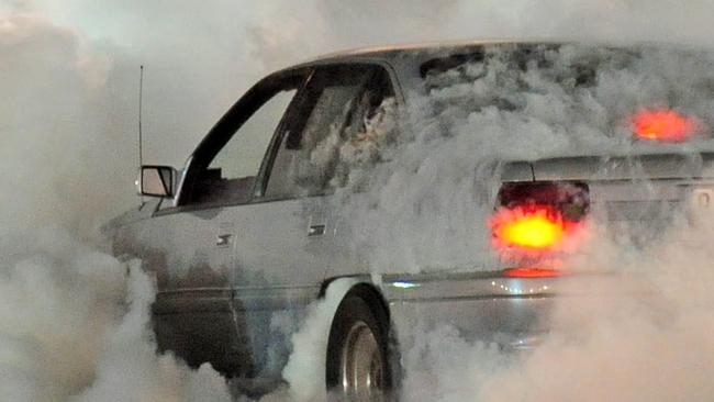 Zane Vawn Sheedy, 18, brought traffic to a standstill when he did burnouts at an intersection. GENERIC FILE PHOTO.