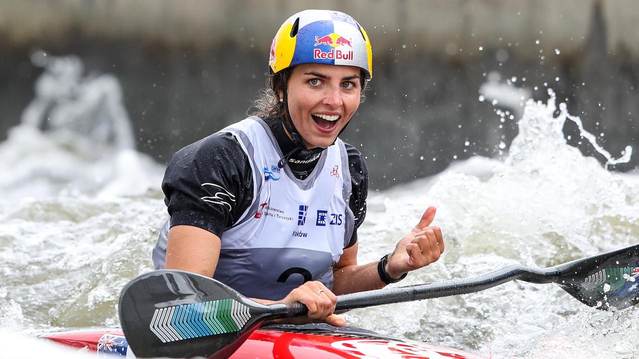 Jessica Fox Wins Canoe Slalom World Cup K1 Amanda Lulham Swoop Daily Telegraph