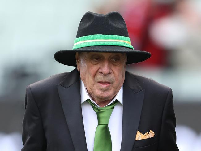 Molly Meldrum attends the state memorial service. Picture: Getty Images