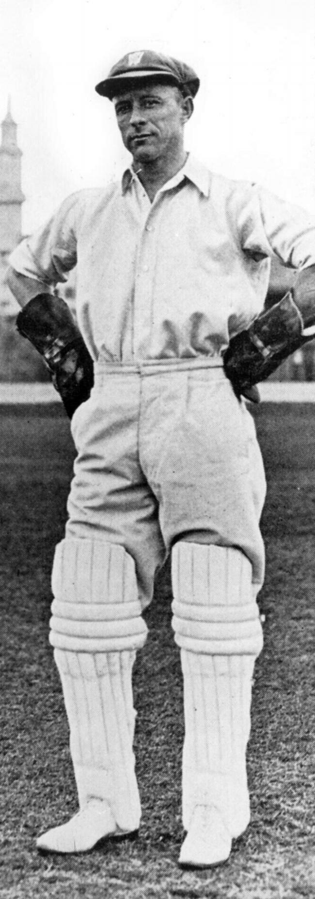 Australian and NSW wicketkeeper Bert (William) Oldfield.