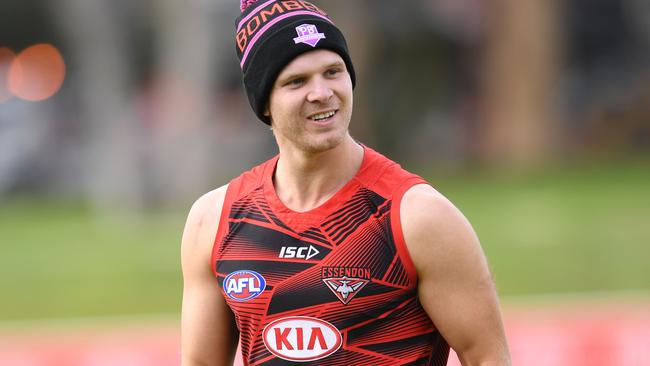 Essendon defender Michael Hurley.