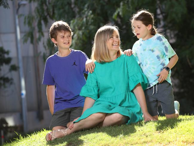 Danielle Heaven (centre) has suffered seizures since she was a baby. Picture: David Crosling