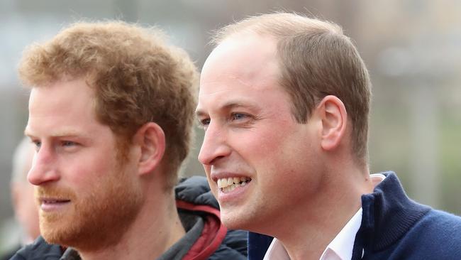 Prince William goes into bat for his younger brother after Prince Harry announced he struggled with his mental health. (Photo by Chris Jackson/Getty Images)