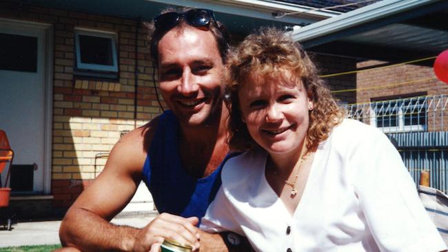 Anthea Bradshaw-Hall with husband Jeff Hall. Picture: Supplied