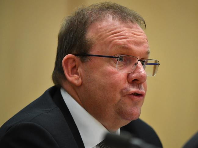 Auditor general Grant Hehir was critical of AFP information systems. Picture: AAP Mick Tsikas.