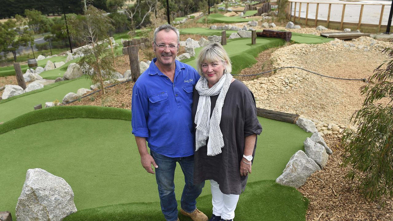 David and Lyndsay Sharp ahead of The Range @ Curlewis’ opening in January 2018. Pictures: Alan Barber