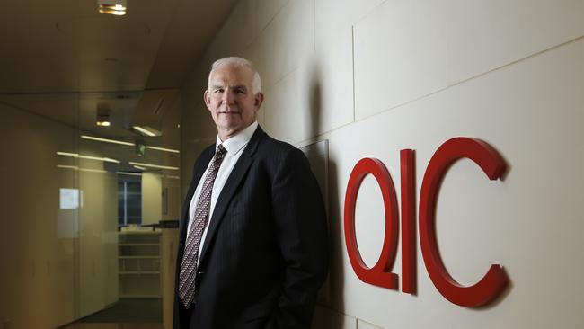 QIC chief executive Damian Frawley. Picture Mark Cranitch.