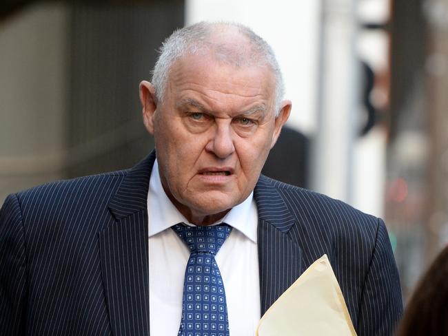 Former Victoria Police Detective Ron Iddles gave evidence in the trial. Picture: Andrew Henshaw