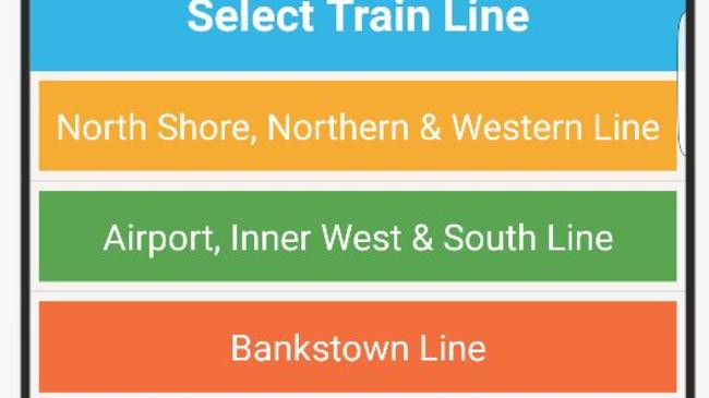 You can narrow down it to your train line.