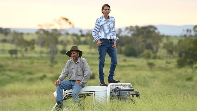 Graziers Cedric and Therese Creed say the solar farm planned on a neighbouring property will waste prime agricultural land. Picture: Lyndon Mechielsen