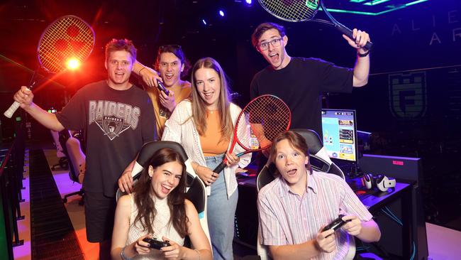 Video gaming will feature at the Australian Open, in a bid to attract a younger crowd. Picture: Hamish Blair