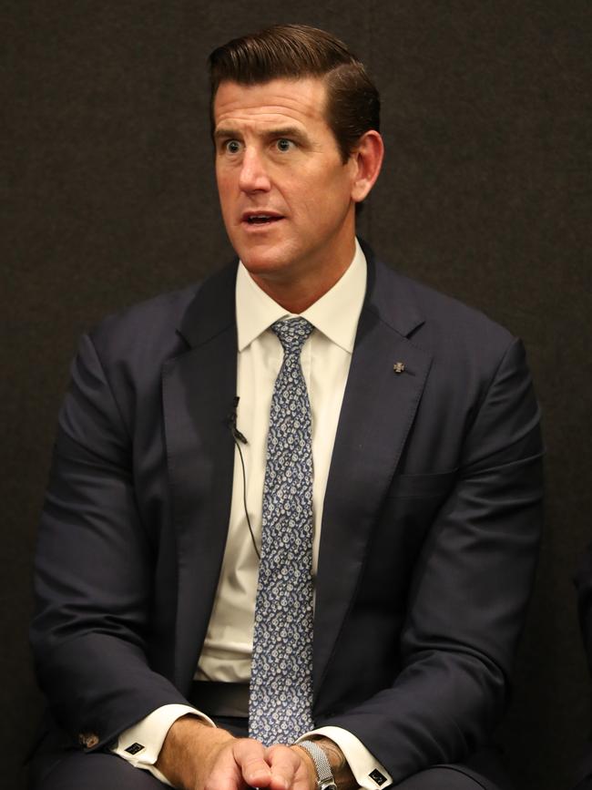 Ben Roberts-Smith VC MG, Victoria Cross recipient at The Daily Telegraph’s Save Our Heroes Summit. Picture: Jonathan Ng