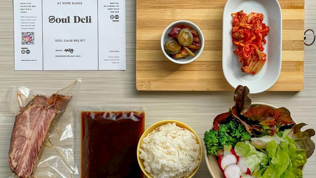 SOUL Deli’s Galbi BBQ Kit. Picture: Supplied