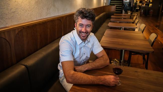 Chef Tom Tilbury at the newly renovated press* food &amp; wine. Picture: Tom Huntley