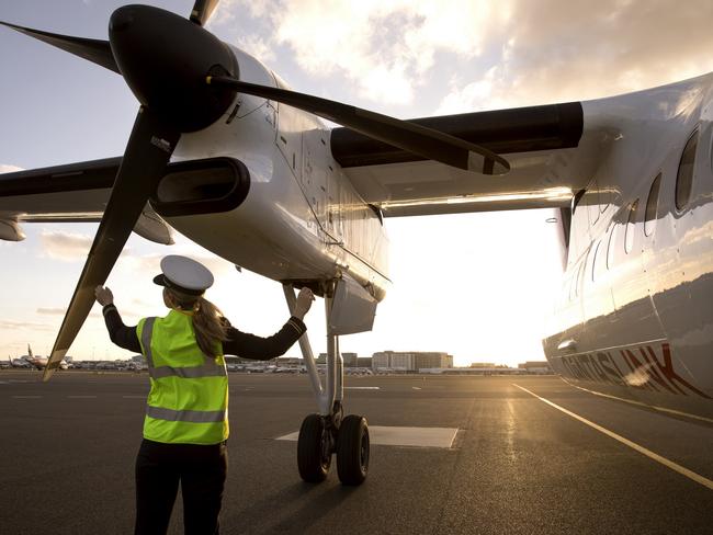 Qantas plans to train hundreds of new pilots a year at its two training academies in Queensland. Picture: Supplied.