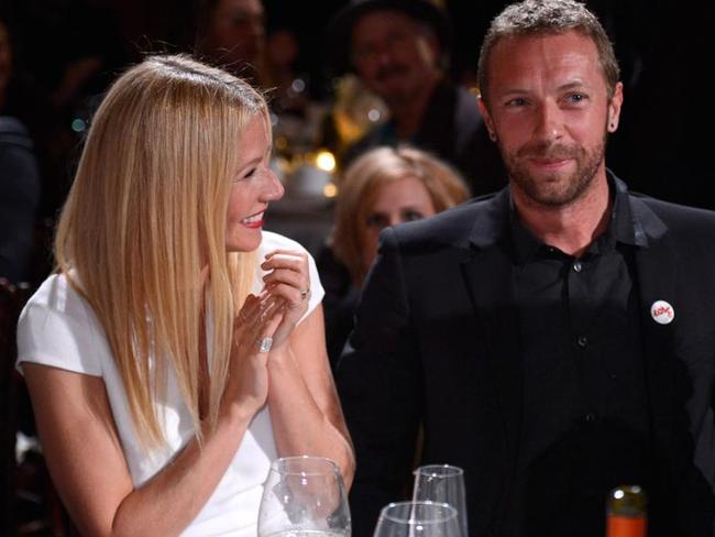 Too fast .. Gwyneth Paltrow and Chris Martin were young when they married. Picture: Kevin Mazur/Getty Images