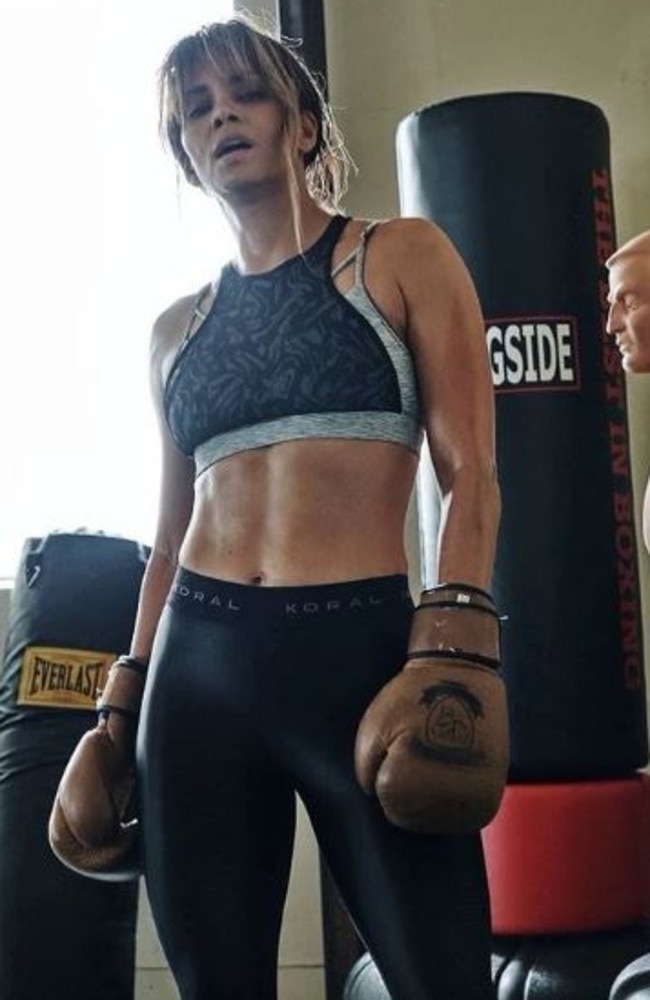 Halle favours martial arts workouts to stay fit. Picture: Instagram/@halleberry.