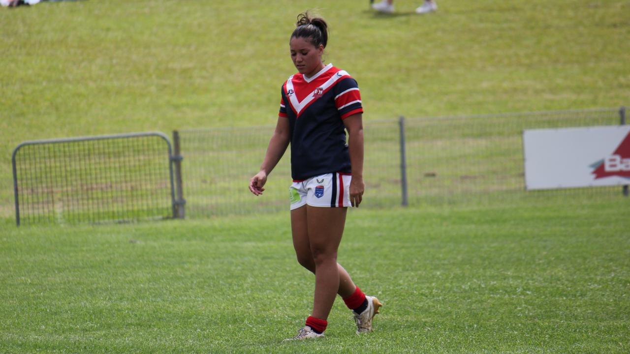Sharlize Campbell of the Sydney Roosters Tarsha Gale Cup side. Picture: Kevin Merrigan