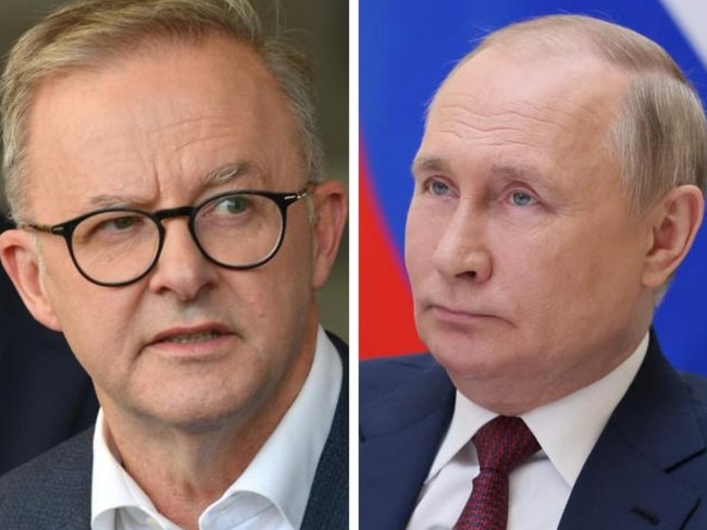 ‘We have no time’: Albo’s message to Putin