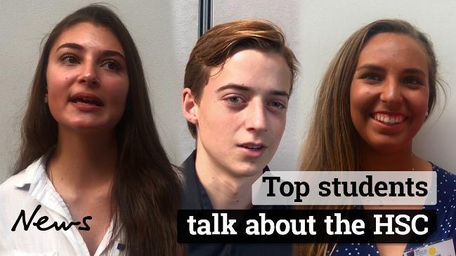 Top students talk about the HSC